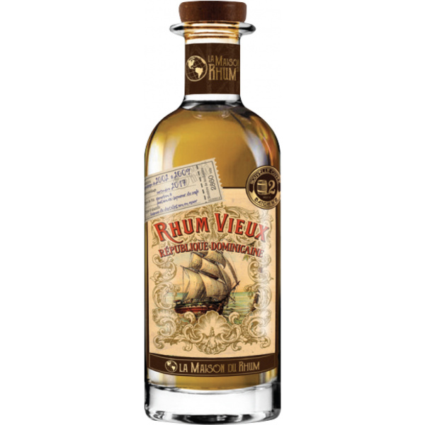 LA MAISON RHUM- RHUM VIEUX REPUBLIQUE DOMINICAINE 700ML