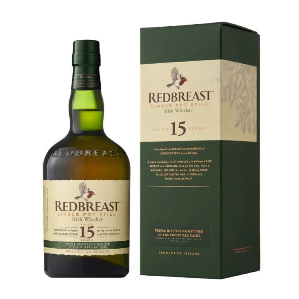 REDBREAST SINGLE POT STILL 15YO 700ML